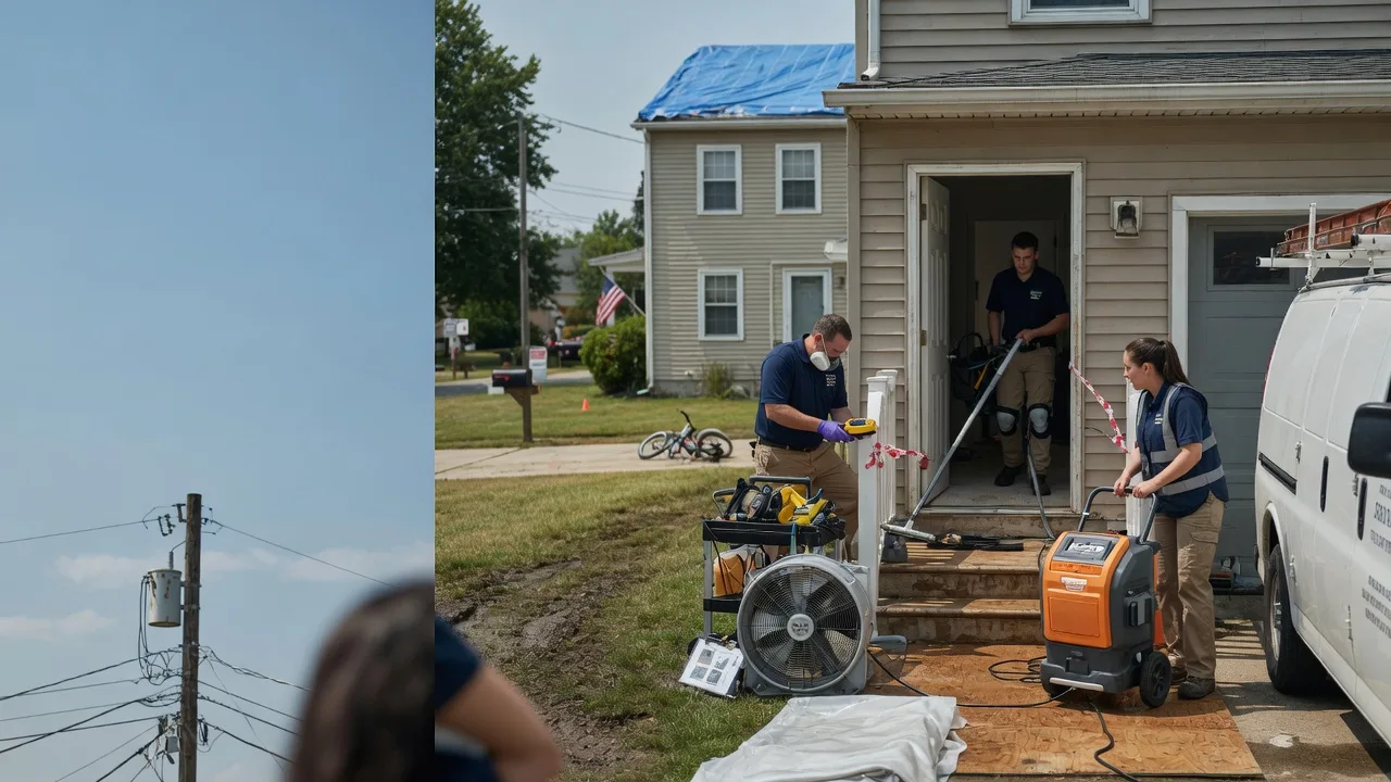Water Damage Repair in Piney Creek, NC near me
